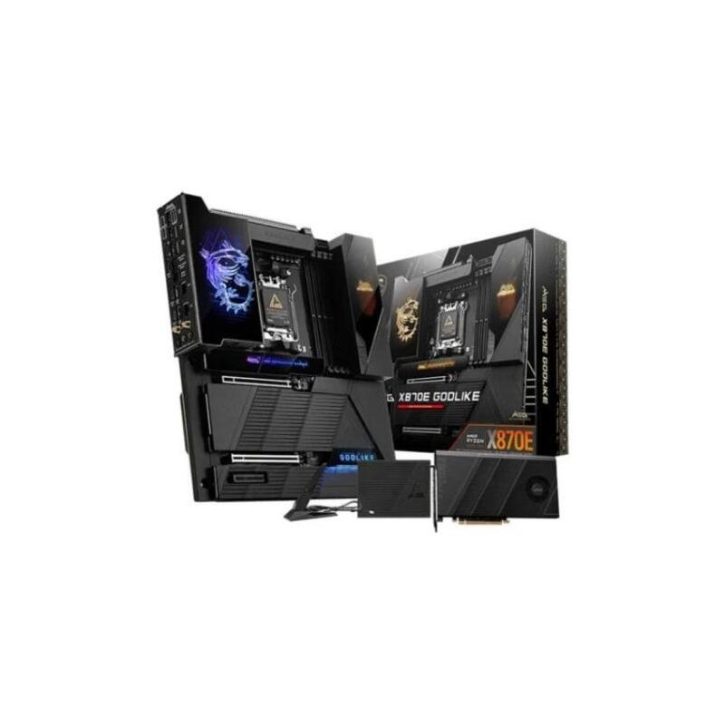 Placa Msi Meg X870e Godlike Max,Amd,Am5,X870e,4ddr5,256gb,2dp,4sata3+7m.2,5+10gblan+Wifi7+Bt5.4,20usb3.2,E-Atx