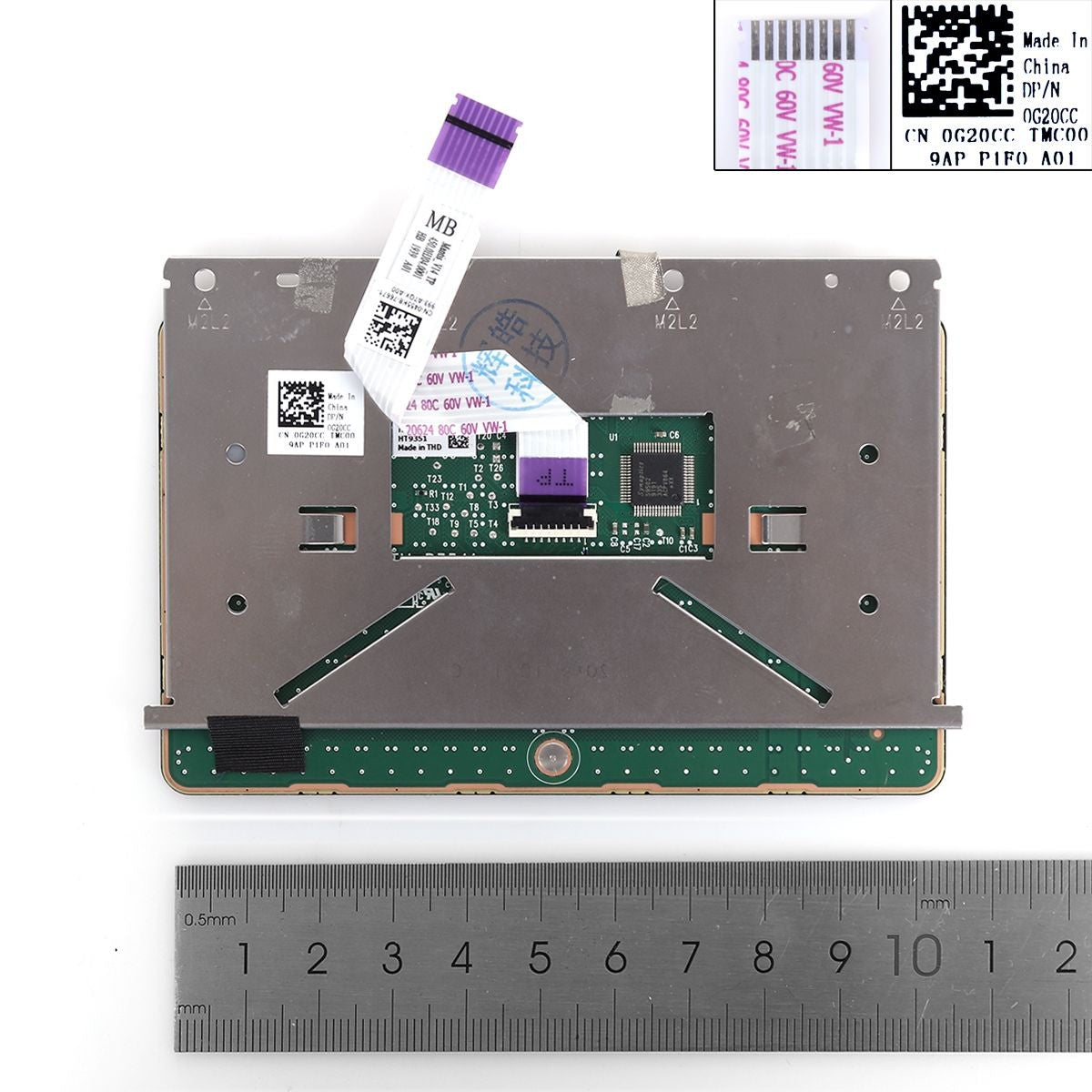 Placa Touchpad Para Portátil Dell Latitude 5490