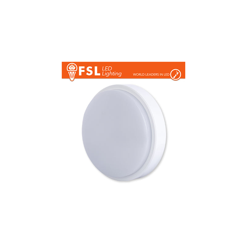 Plafón Led Redondo Blanco 15w 3000k Ø180 * 55 Ip54