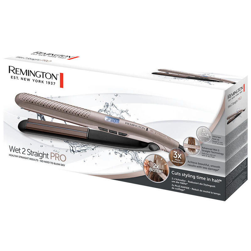 Plancha De Pelo Remington S 7970 Mojado 2 Recto Pro