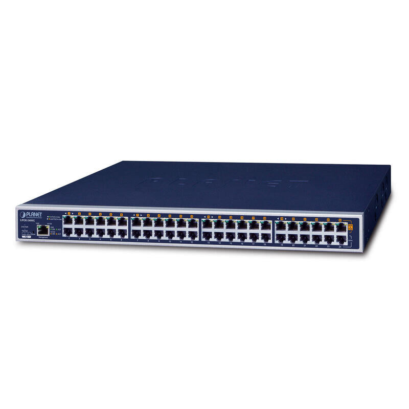 Planet 24-Port Gigabit 60w Ultra Poe Managed Injector Hub