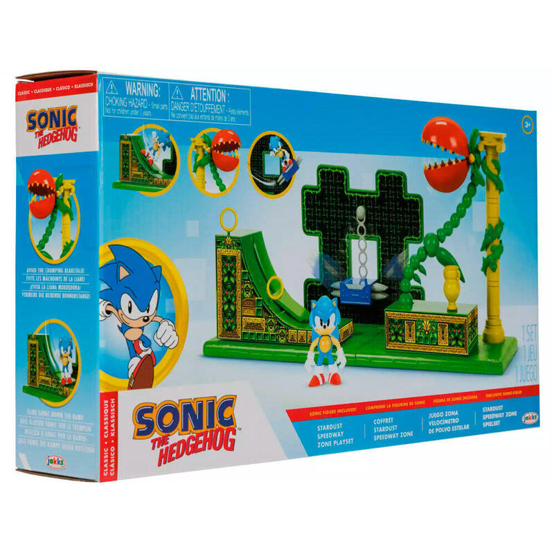 Playset Zona De Velocidad Sonic The Hedgehog
