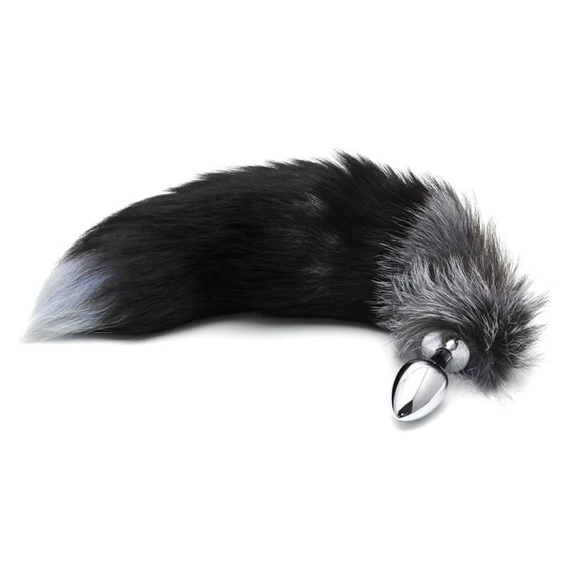 Alive - Anal Pleasure Plug Metal Cola De Zorro Talla M