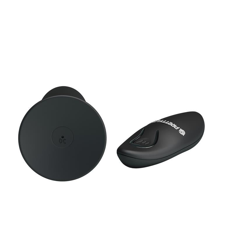 Plug Anal Con Control Remoto Color Negro