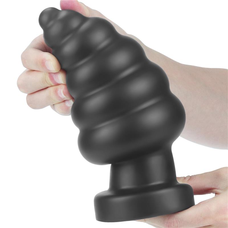 Plug Anal Con Vibración King Sized 7 Negro
