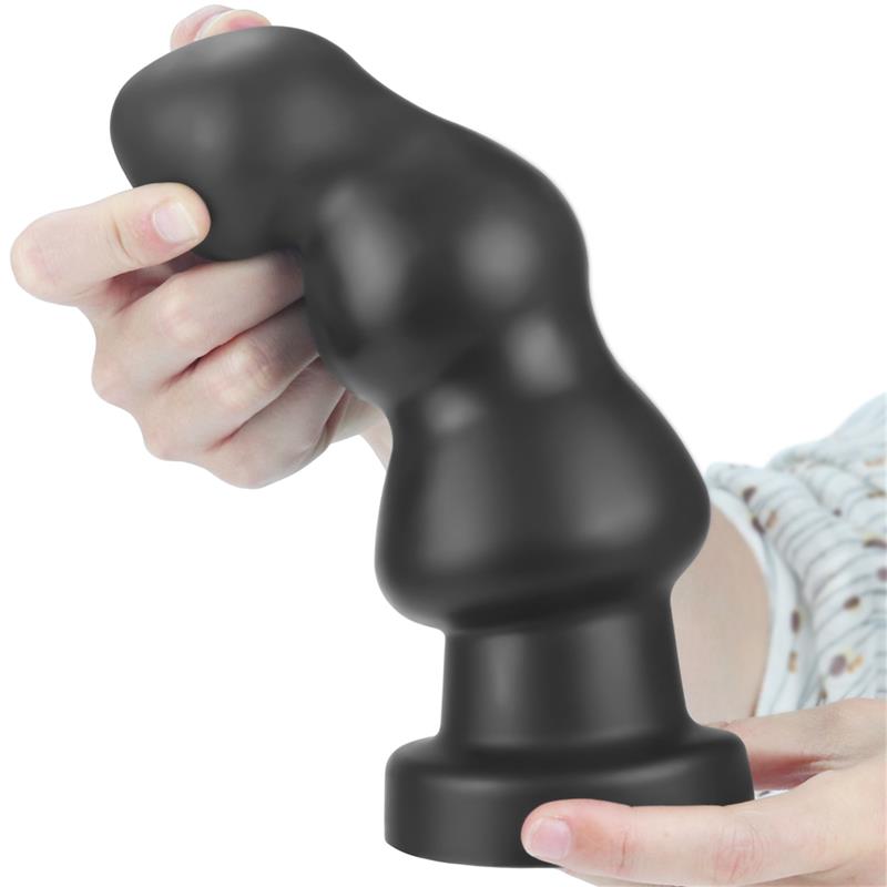 Plug Anal Con Vibración King Sized 7.8 Negro