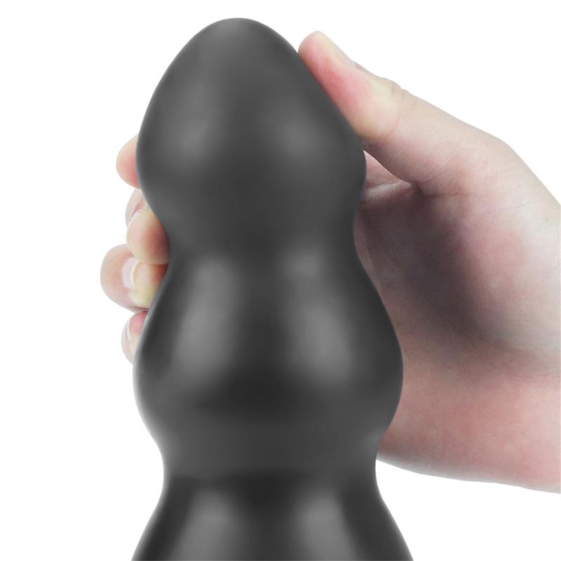 Plug Anal Con Vibración King Sized 7.8 Negro