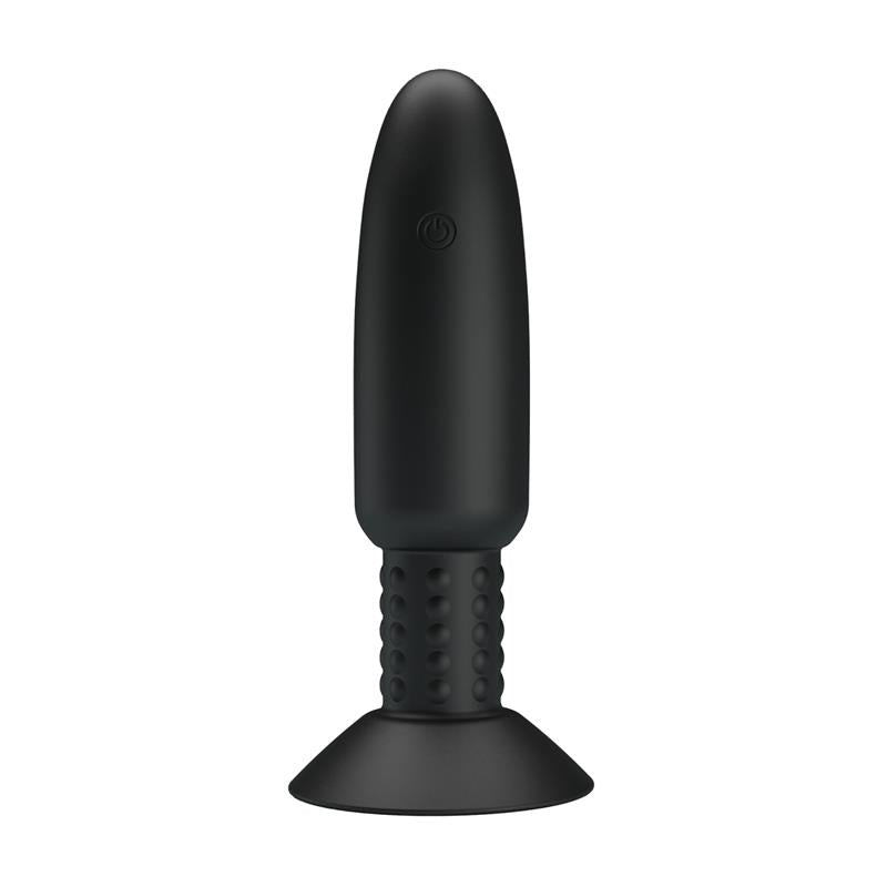 Plug Anal Con Vibración Y Rotación Con Control Remoto Usb
