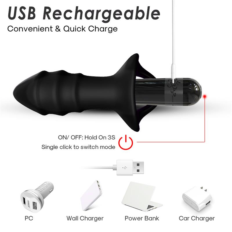 Plug Anal Con Vibración