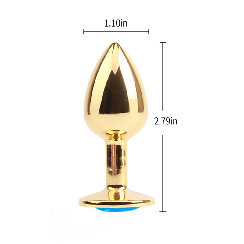 Plug Anal Con Gema Bue Gem Anal Plug