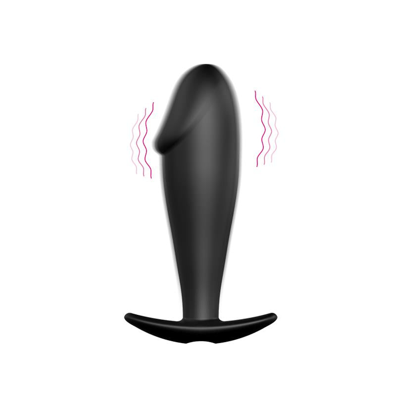 Plug Anal Negro Con Mando