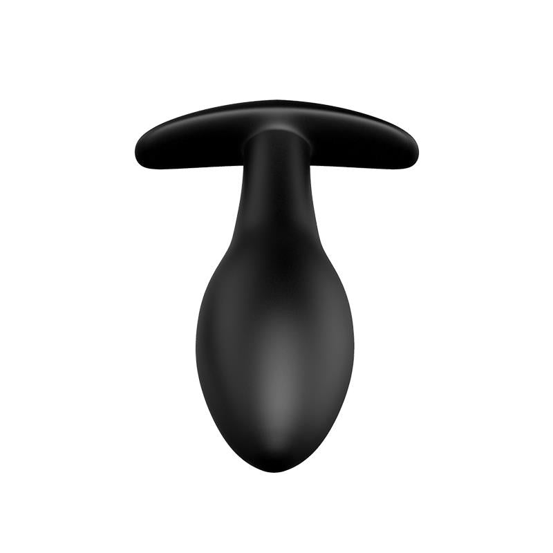 Pretty Love - Plug Anal Silicona Forma Ancla 12 Modos Vibracion Negro