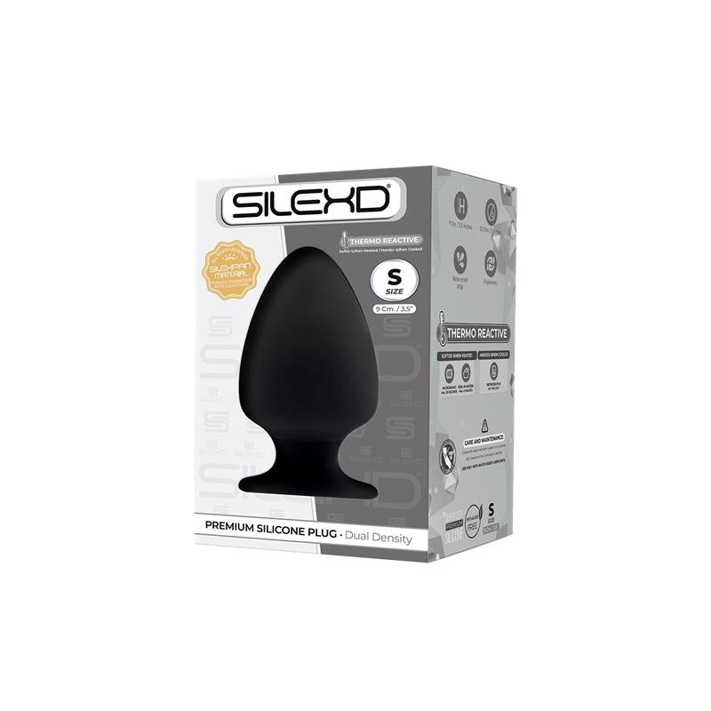 Silexd - Modelo 1 Plug Anal Silicona Premium Silexpan Premium Termorreactivo Talla S
