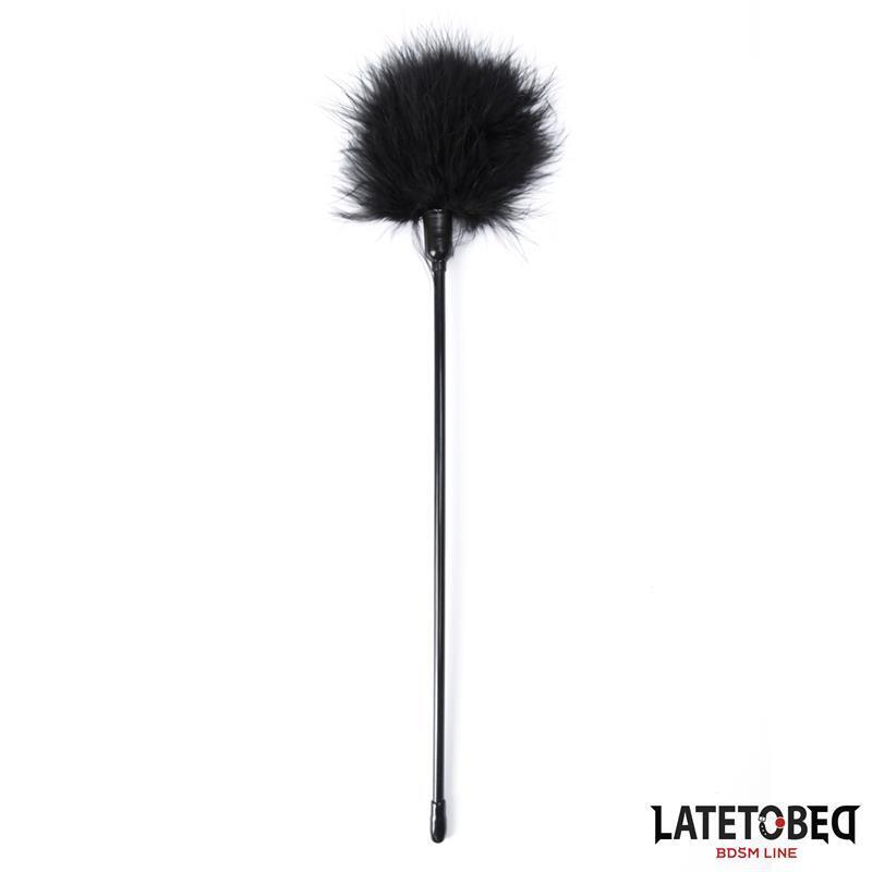 Plumero Clásico Negro 41cm