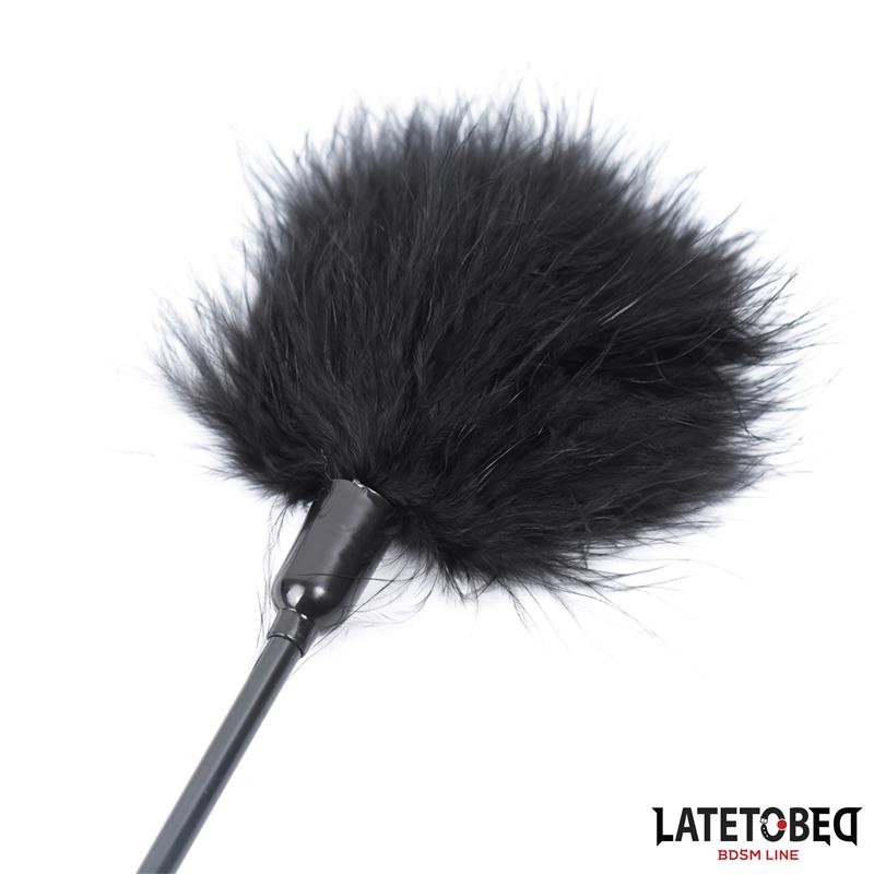 Plumero Clásico Negro 41cm