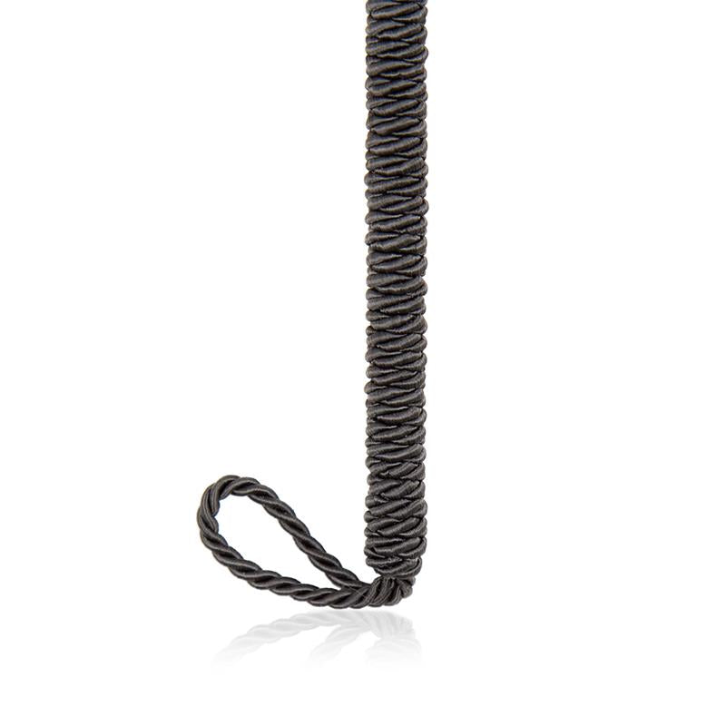 Plumas Estimuladoras Con Lazo 25 Cm Negro
