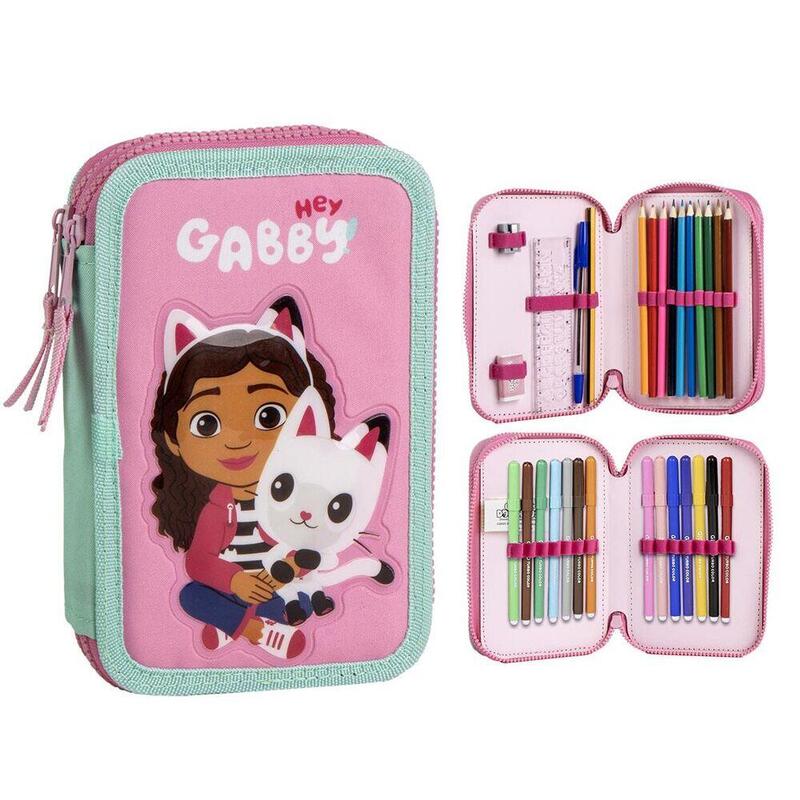 Plumier La Casa De Muñecas De Gabby Doble