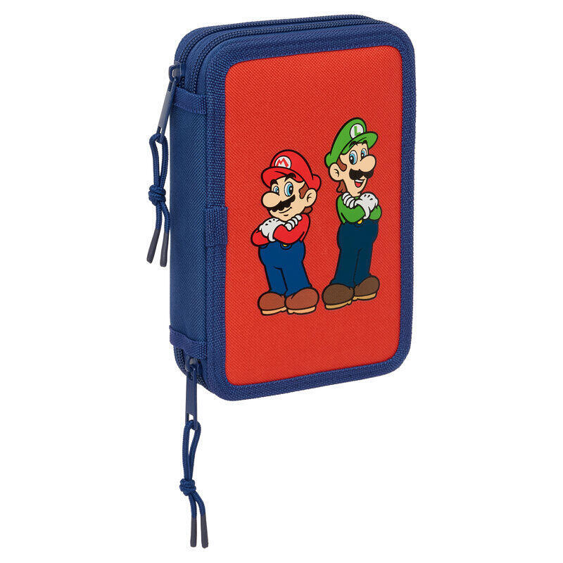 Plumier Mamma Mia Super Mario Bros Doble 29pzs