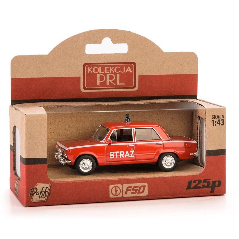 Pojazd Prl Fiat 125 Straz