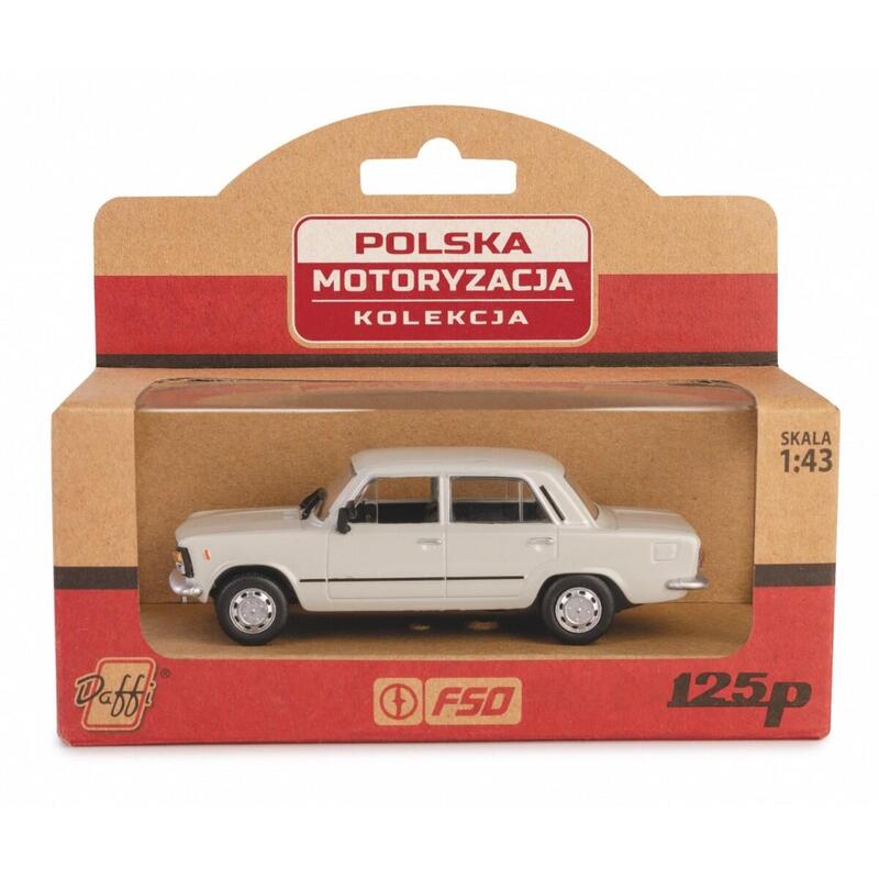 Pojazd Prl Fiat 125p Mr Popielaty