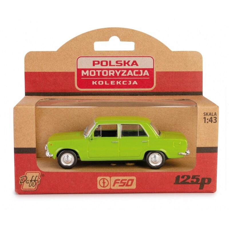 Pojazd Prl Fiat 125p Zielony