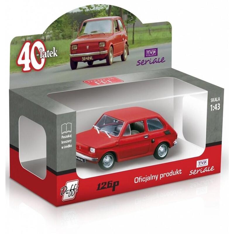Pojazd Prl Fiat 126p Czterdziestolatek