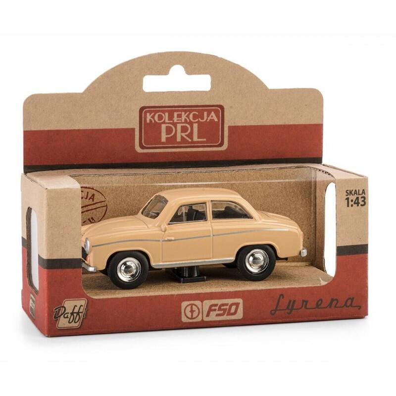 Pojazd Prl Syrena 104 Bezowy