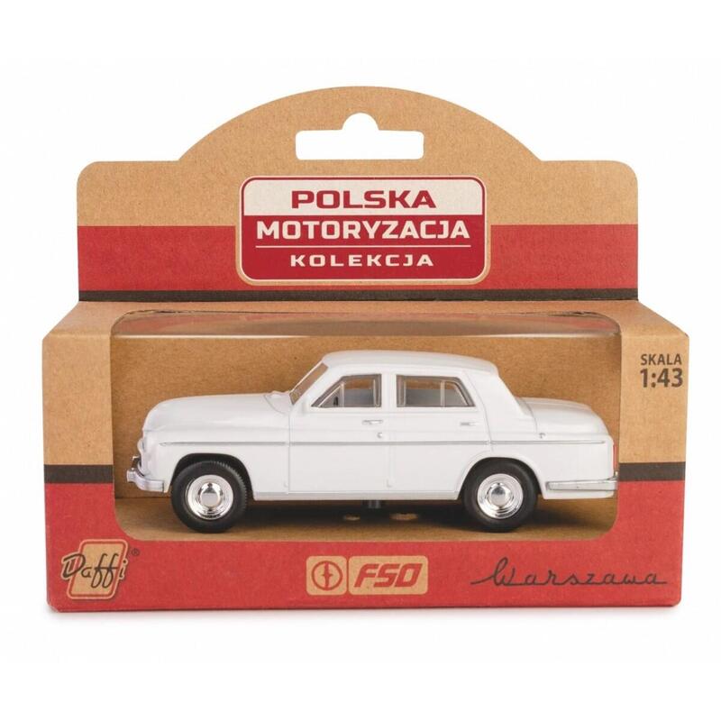 Pojazd Prl Warszawa 223 Bialy