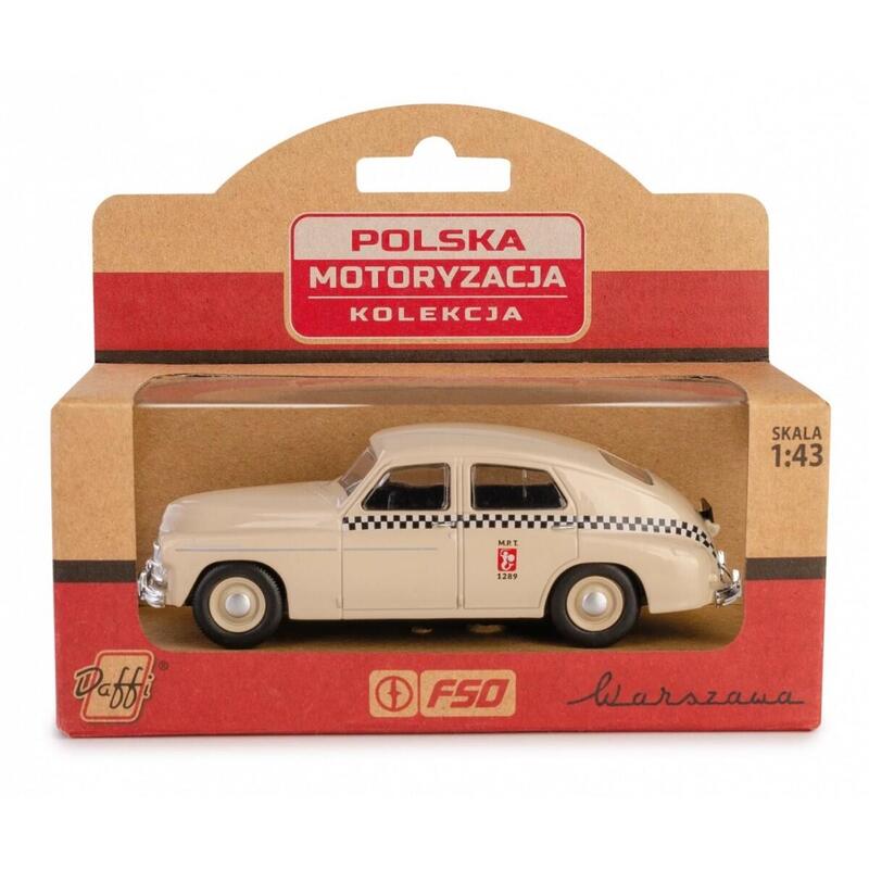 Pojazd Prl Warszawa M20 Taxi Piaskowy
