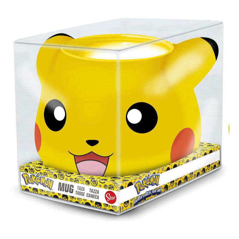Pokemon - Taza - 3d Pikachu