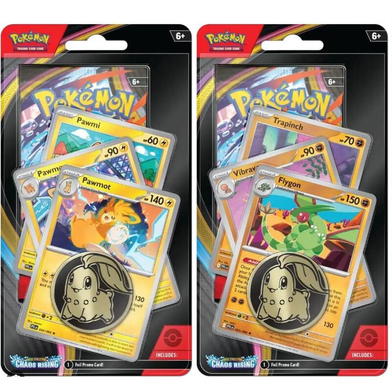 Pokemon Trading Card Inglés Blister Checklane Chaos Rising