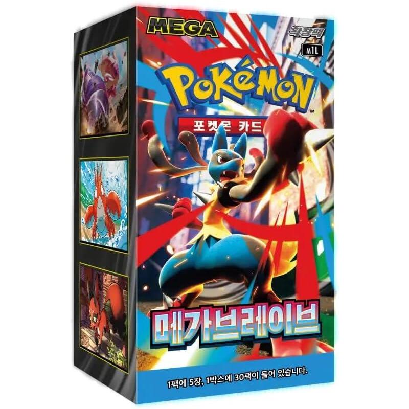 Pokemon Trading Card Korean Booster Mega Brave
