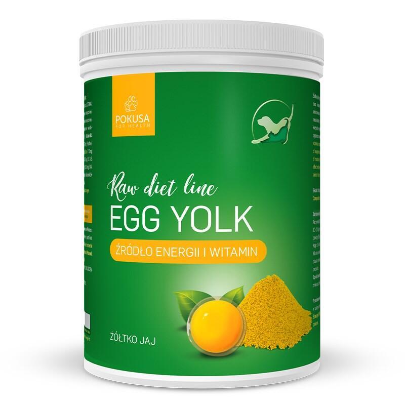 Pokusa Egg Yolk Rawdietline - Suplementos Para Perros Y Gatos - 800 G