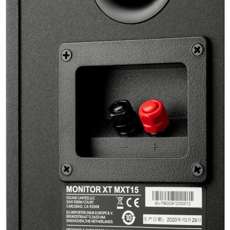 Polk Monitor Xt15 Negro Altavoces De Estantería Hi-Res