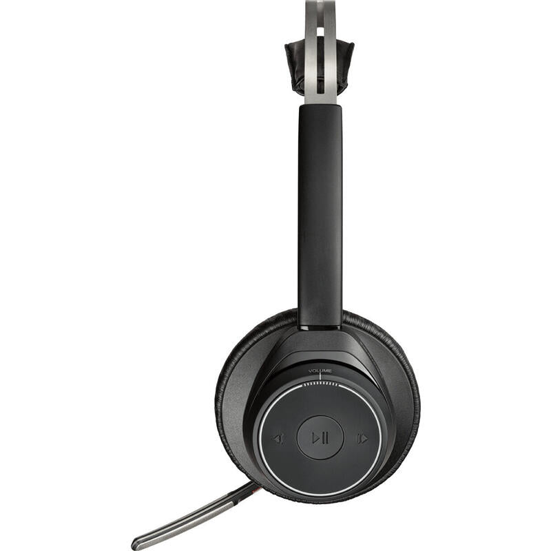 Poly Voyager Focus Uc B825-M Auriculares Inalámbrico Diadema Oficina/Centro De Llamadas Bluetooth Negro