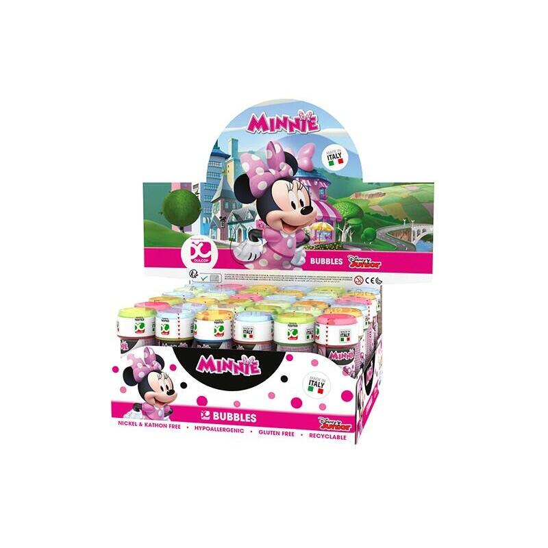 Pompas De Jabón 60 Ml Minnie Display 36 Unidades