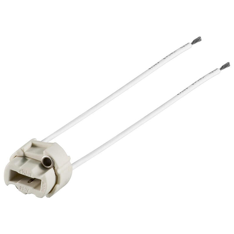 Portalámparas G9 Con Cable Doble
Máx. 100 W/250 V (Ca), Cable De 0,15 M, Cerámica 50 Unidades