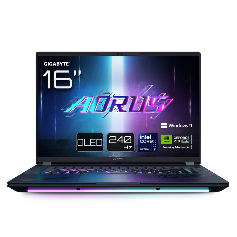 Portátil Gigabyte Aorus Master 16 U9-275hx Rtx5090 32gb 1tb 16" Wqxga W11p