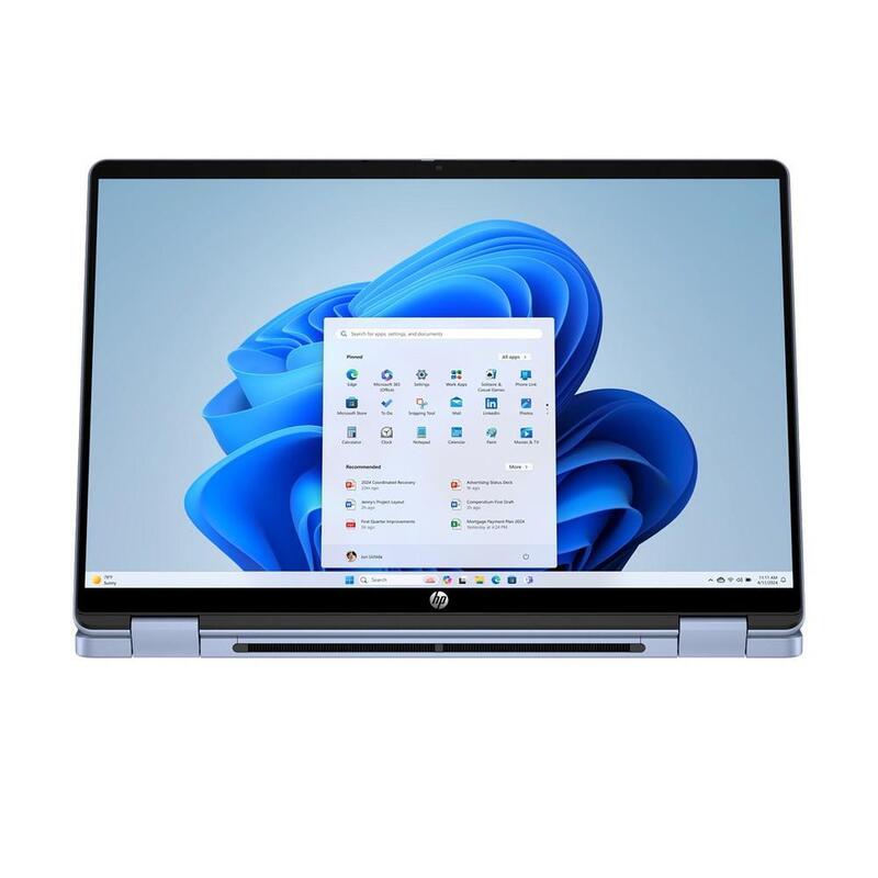 Portátil Hp Omnibook 5 Flip X360 14 Fp0023ns 14 " Core 7 150u 16gb Ssd 1tb Tactil W11 Celeste