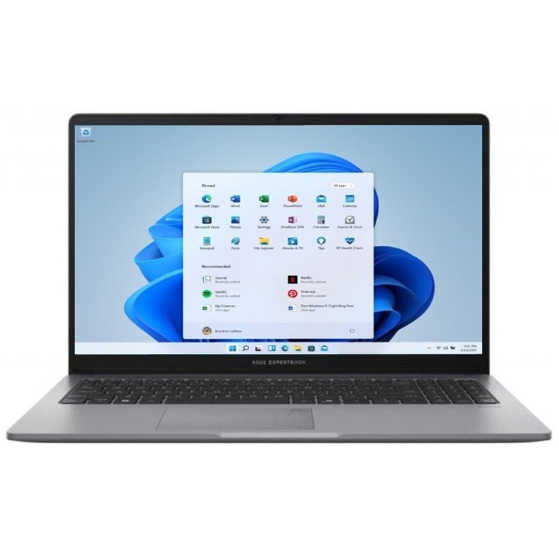 Portatil Notebook Asus Expertbook P1 P1503cva-S70675w_32gb_1tb Intel Core I7-13620h/ 32gb/ 1tb Ssd/ 15.6''/ Win11 Home