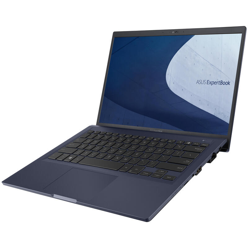 Portátil Reacondicionado Asus Expertbook B1 B1400 14" I5-1135g7 8gb 256gb, W.11 Pro Instalado Azul Metalico Teclado Español Grado B 1 Año De Garantia