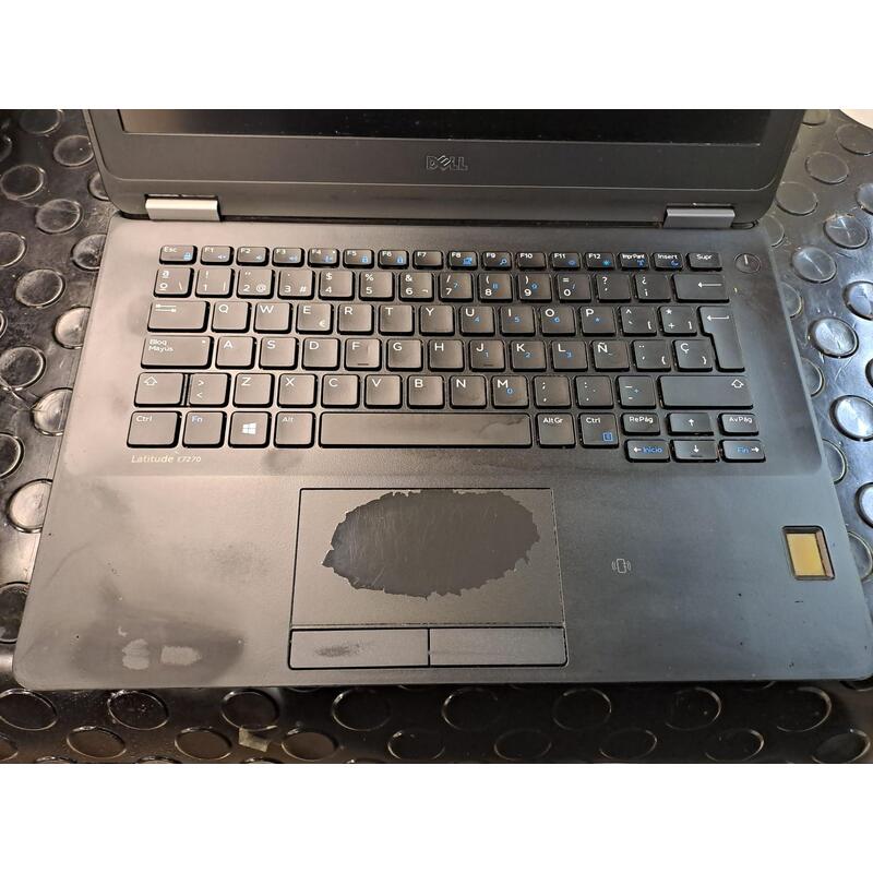 Portatil Reacondicionado Dell Latitude E7270 I5-6300u 16gb 256gb Ssd 12,5" Fhd Win11pro  Marcas Acentuadas De Uso Teclado Español 1 Año De Garantia