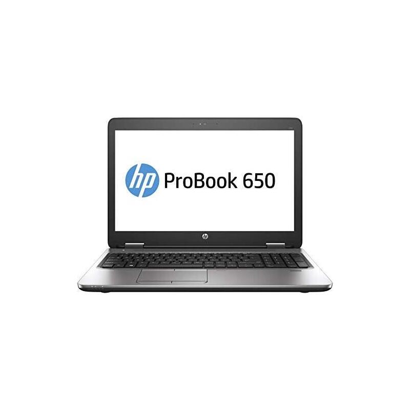 Portatil Reacondicionado Hp Probook 650 G2 I5-6300u 256ssd 8 Gb 15.6" Dvd-Rw Grado A Teclado Italiano Windows 10 Instalado 1 Año De Garantia