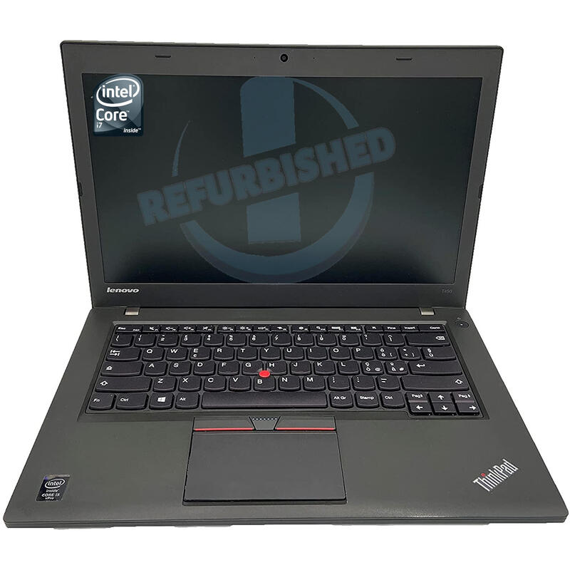 Portatil Reacondicionado Lenovo T450 I5-5300u 8gb 120 Gb-Ssd 14"Fhd W10pro  Instalado 1 Año De Garantia