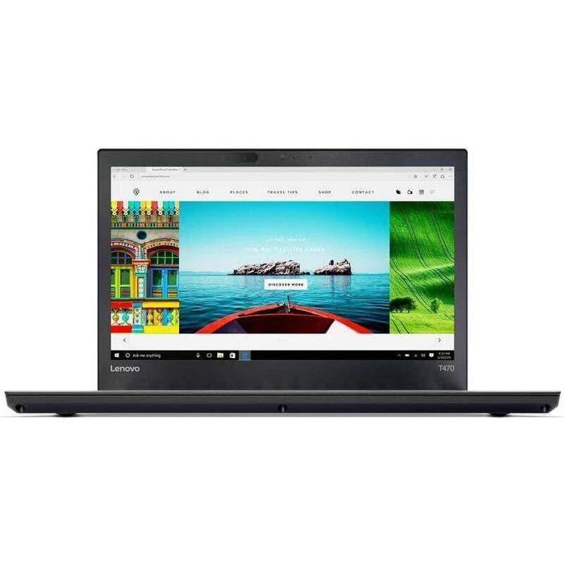 Portatil Reacondicionado Lenovo T470s I5-7300u 8gb 256gb-Ssd 14" W10 Pro Instalado Teclado Español 1 Año De Garantia