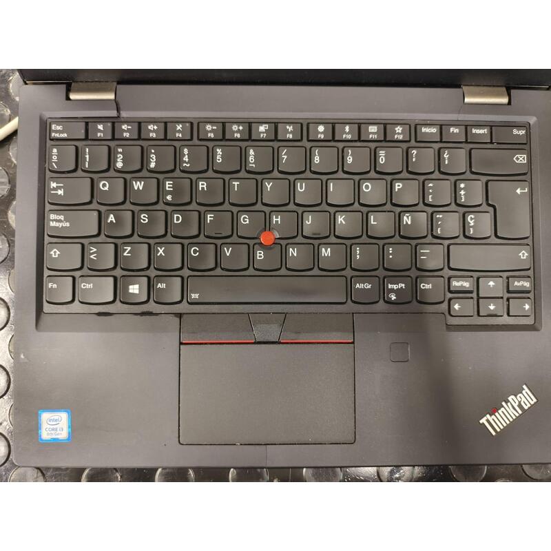 Portatil Reacondicionado Lenovo Thinkpad L380 13.3"Fhd  I3-8130u  8 Gb 256 Gb Ssd Teclado Español Grado B  1 Año De Garantia