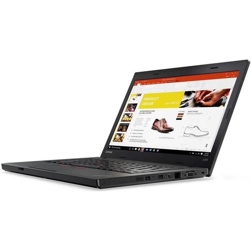 Portatil Reacondicionado Lenovo Thinkpad L470 14" I5-6300u Ssd256 8gb Windows 10 Pro No Instalado 1 Año De Garantia