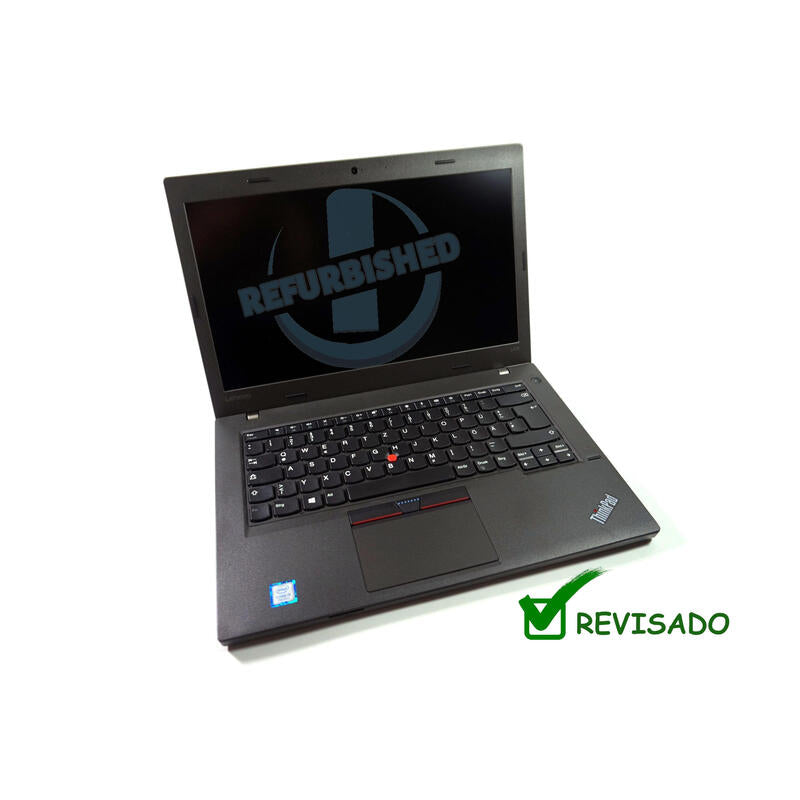 Portatil Reacondicionado Lenovo Thinkpad L470 14" I5-7300u Ssd512 8gb Windows 11 Pro Instalado Teclado Español 1 Año De Garantia