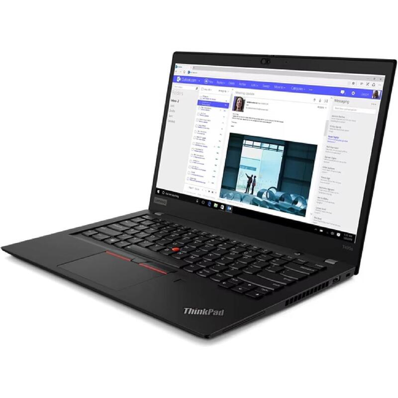Portatil Reacondicionado Lenovo Thinkpad T495 Ryzen 5 Pro 3500u W 16gb 256gb Ssd 14" W11pro Instalado  Radeon Vega 8 Teclado Español 1 Año De Garantia