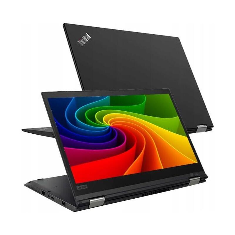 Portatil Reacondicionado Lenovo Thinkpad X380 Yoga I5-8350u 8gb 256gb Ssd 13.3"Fhd Tactil  W11p Instalado Teclado Español 1 Año De Garantia